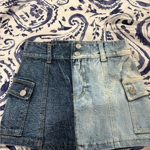 Flowers by Zoe Blue Denim Skirt